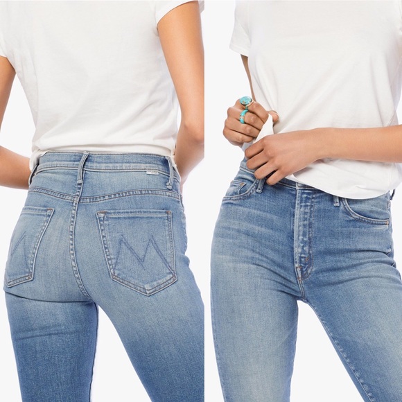 MOTHER • The Insider Crop Flare Jean - Picture 3 of 8